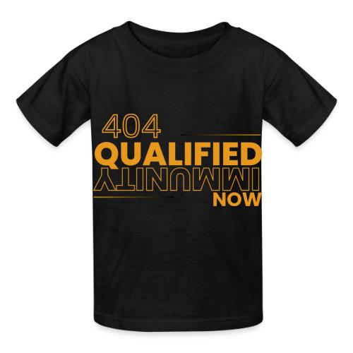 404 Qualified Immunity NOW - Heavyweight Kid's T-Shirt