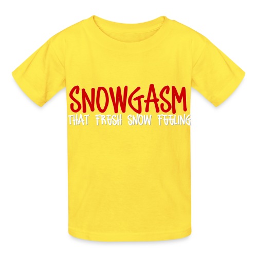 Snowgasm - Hanes Youth T-Shirt