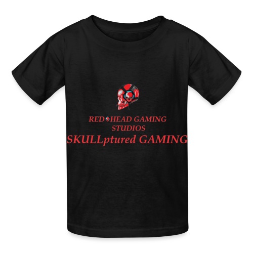 REDHEADGAMING SKULLPTURED GAMING - Hanes Youth T-Shirt