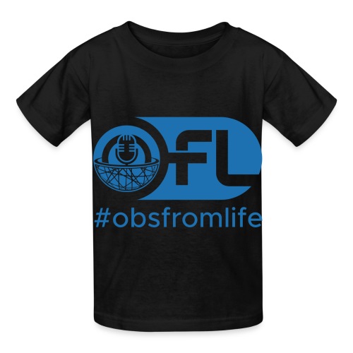 Observations from Life Logo with Hashtag - Hanes Youth T-Shirt