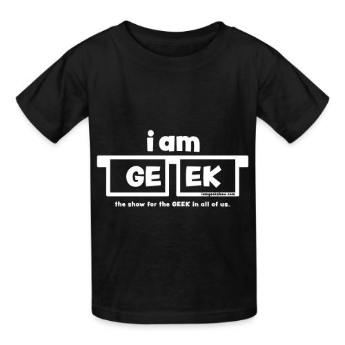 iamGEEK classic White - Heavyweight Kid's T-Shirt