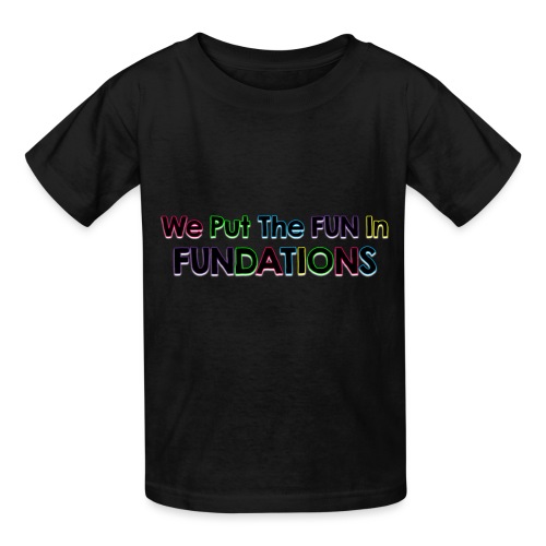fundations png - Hanes Youth T-Shirt