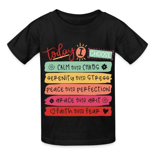 Harmony Collection - Today I Choose - Heavyweight Kid's T-Shirt