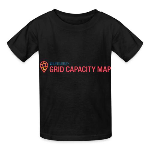 Grid Capacity Map - Heavyweight Kid's T-Shirt