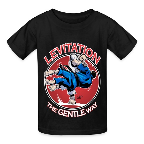 Judo Shirt - Levitation for dark shirt - Hanes Youth T-Shirt
