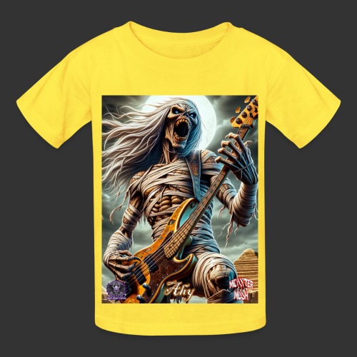 Monster Mosh 2024 Tour Ahy Bass Guitar #D-001A - Hanes Youth T-Shirt