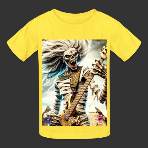 Monster Mosh 2024 Tour Ahy Bass Guitar #D-003C - Hanes Youth T-Shirt