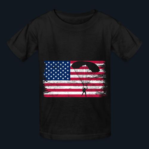 American paratrooper 1 - Heavyweight Kid's T-Shirt