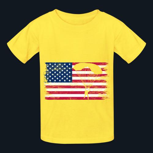 American paratrooper 1 - Heavyweight Kid's T-Shirt