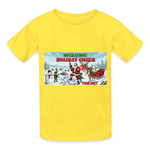 santa shop - Heavyweight Kid's T-Shirt