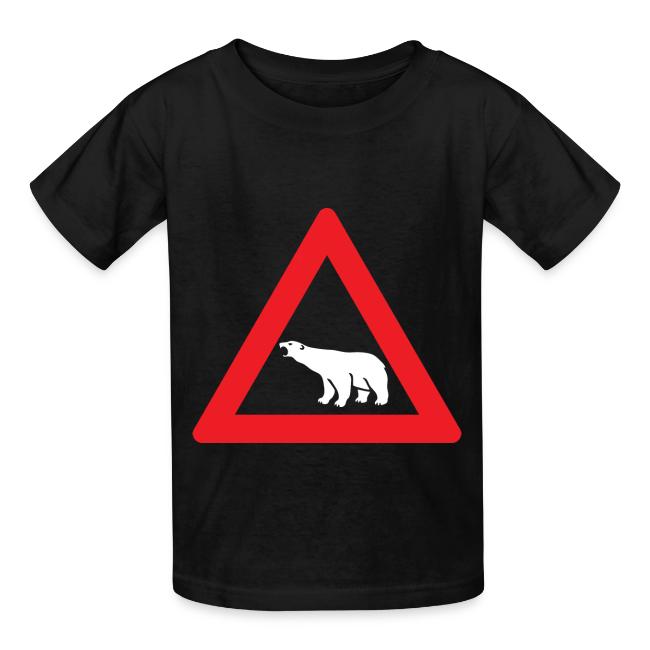 Polar Bear Road Sign