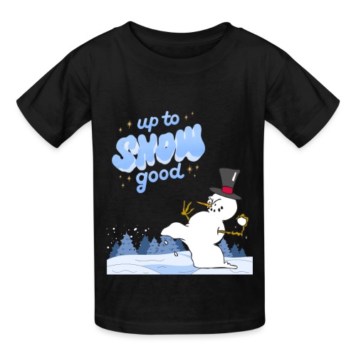 Up To Snow Good, Up To No Good, Holiday, Xmas, Fun - Hanes Youth T-Shirt