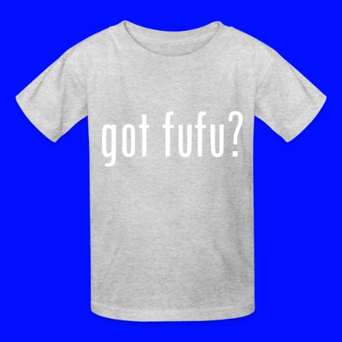 gotfufu-black - Heavyweight Kid's T-Shirt