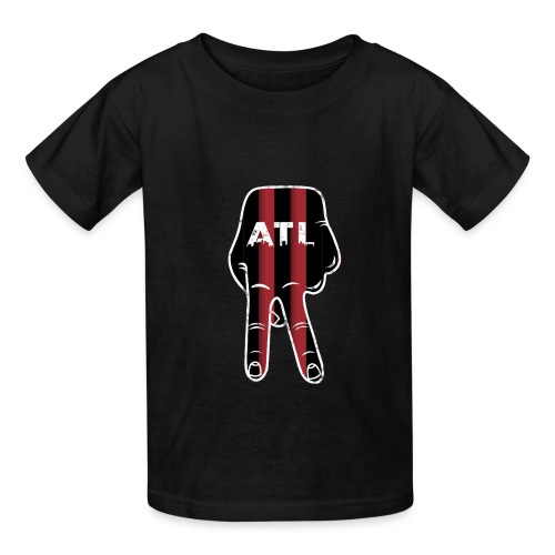 Peace Up, A-Town Down, Five Stripes! - Hanes Youth T-Shirt