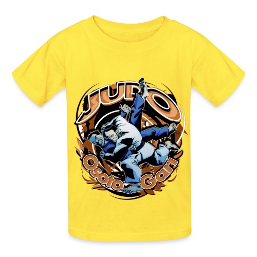 Judo Shirt - Osoto Gari Judo Design - Hanes Youth T-Shirt