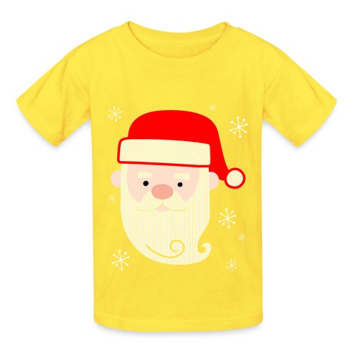 Santa Claus Texture - Hanes Youth T-Shirt