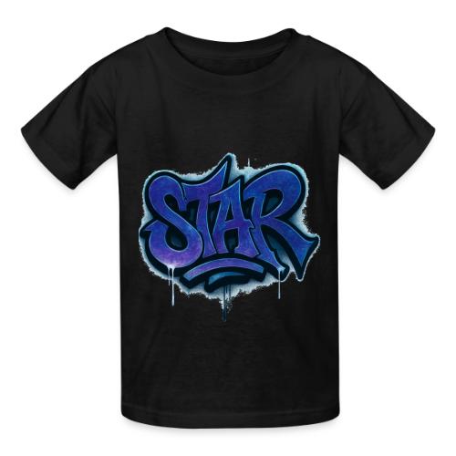 Cosmic STAR Graffiti Tag Tee - Heavyweight Kid's T-Shirt
