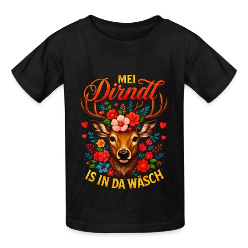 Mei Dirndl is in da Wäsch - Heavyweight Kid's T-Shirt