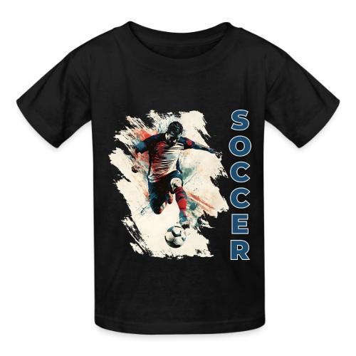 Soccer Power Move - Heavyweight Kid's T-Shirt
