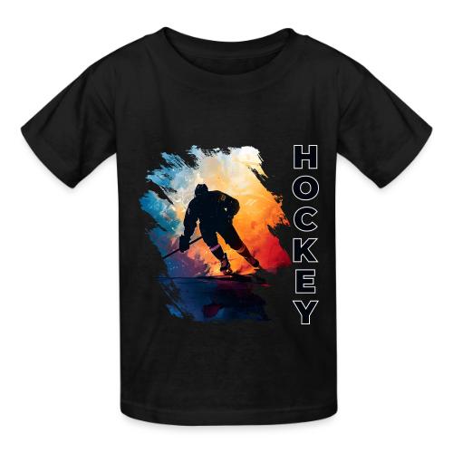 Hockey Moves - Heavyweight Kid's T-Shirt