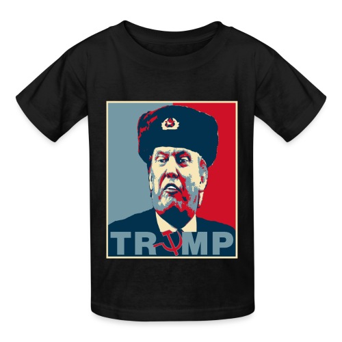 Trump Russian Poster tee - Hanes Youth T-Shirt
