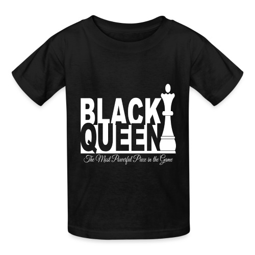 Black Queen Powerful - Hanes Youth T-Shirt