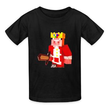Does technoblade have merch - Heavyweight Kid's T-Shirt - black - Front