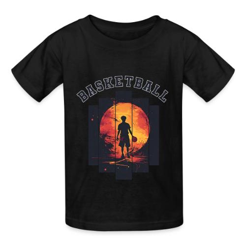 Basketball is My Game - Heavyweight Kid's T-Shirt