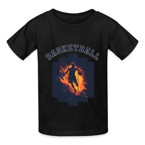 Basketball Power - Heavyweight Kid's T-Shirt