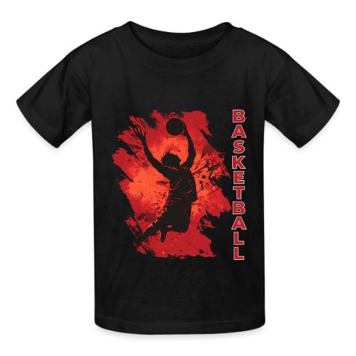 Basketball Soul - Heavyweight Kid's T-Shirt