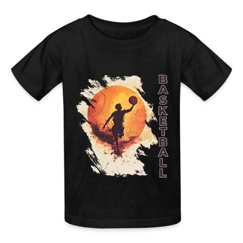 Basketball Stride - Heavyweight Kid's T-Shirt