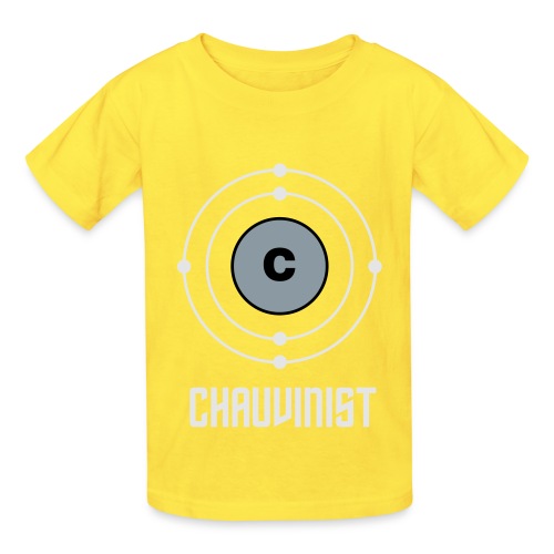 Carbon Chauvinist Electron - Hanes Youth T-Shirt