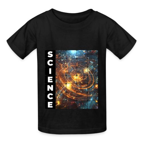 Golden Core of Science - Heavyweight Kid's T-Shirt