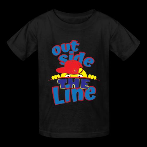 Outside The Line - Heavyweight Kid's T-Shirt