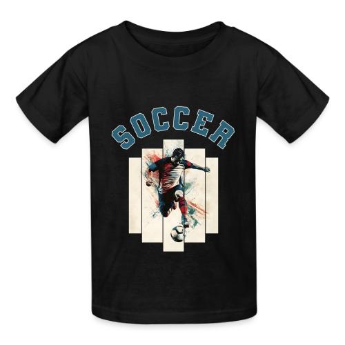 Soccer Vibes - Heavyweight Kid's T-Shirt