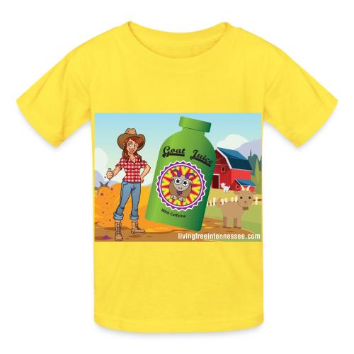 Nicole Sauce's Goat Juice - Heavyweight Kid's T-Shirt