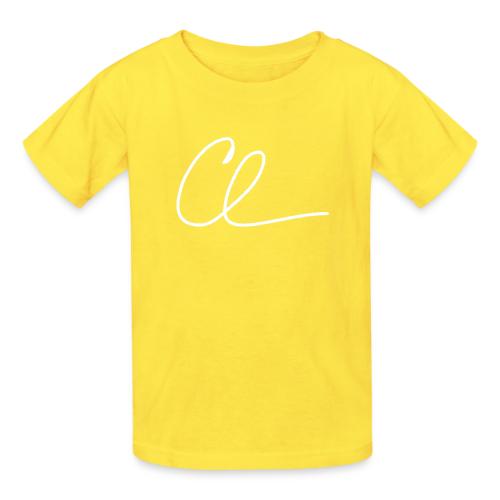 CL Signature (White) - Heavyweight Kid's T-Shirt