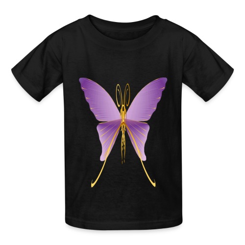 One Big Purple Butterfly - Hanes Youth T-Shirt