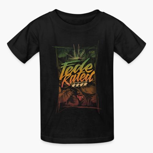 FedeRated 4 Stars - Heavyweight Kid's T-Shirt