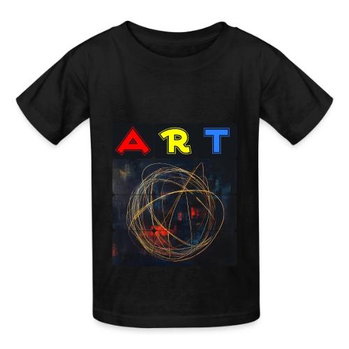 Echoes of Art - Heavyweight Kid's T-Shirt