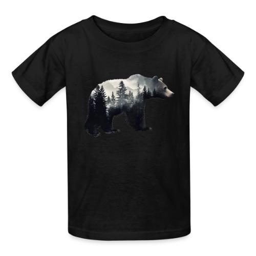 Forest Within the Bear - Heavyweight Kid's T-Shirt