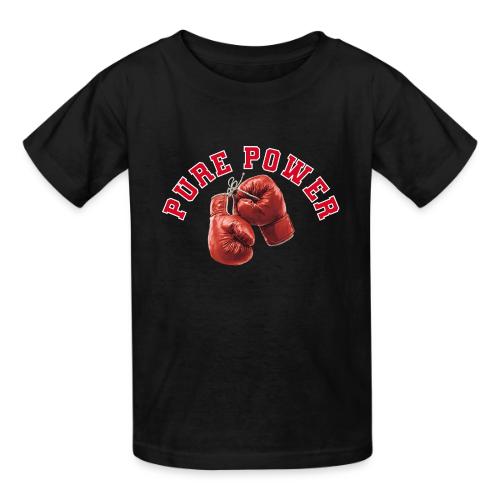 Boxing: Pure Power Punch - Heavyweight Kid's T-Shirt