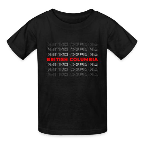 British Columbia Bold - Heavyweight Kid's T-Shirt