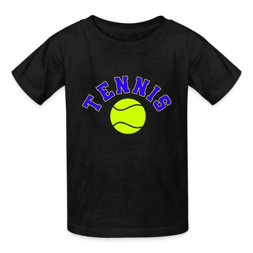 Tennis: Serve in Style - Heavyweight Kid's T-Shirt