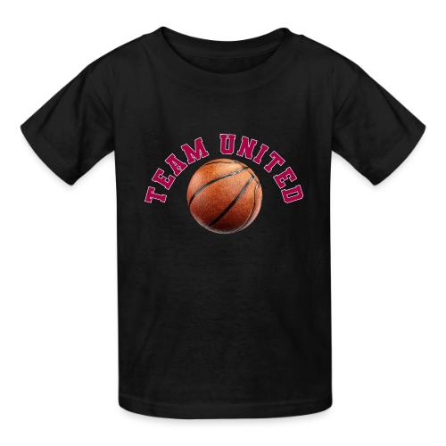 Team United Basketball Unity Design - Heavyweight Kid's T-Shirt