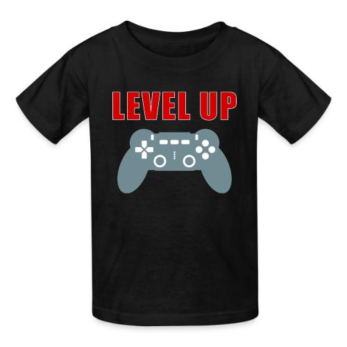 Level Up Gamer Controller Apparel - Heavyweight Kid's T-Shirt
