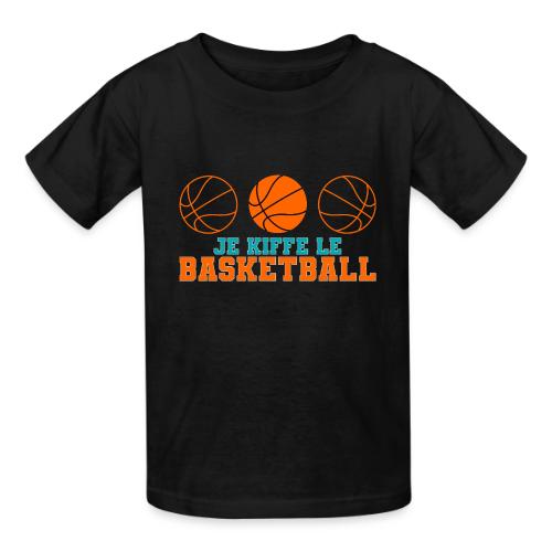 I love basketball - Heavyweight Kid's T-Shirt