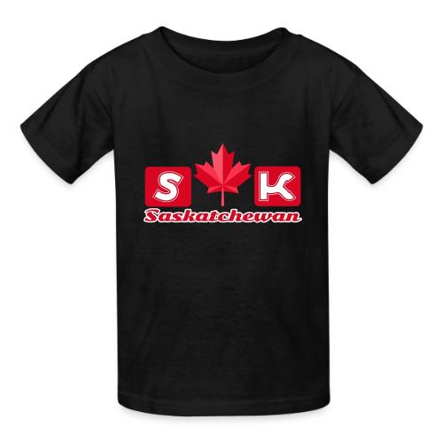 Saskatchewan, province of Canada - Heavyweight Kid's T-Shirt