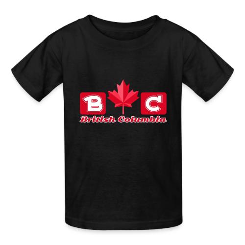 British Columbia, province of Canada - Heavyweight Kid's T-Shirt