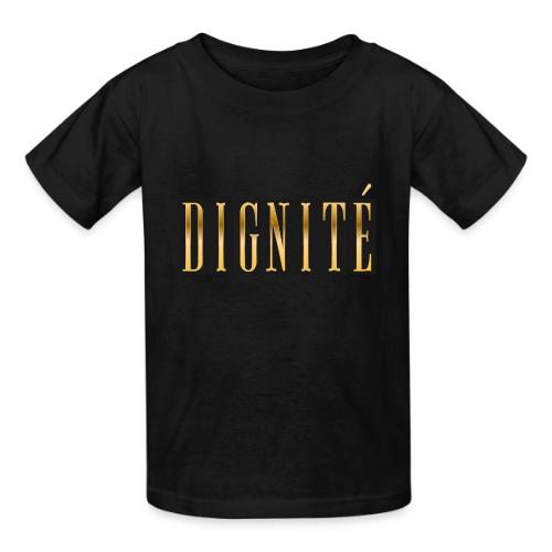 Golden Dignity - Heavyweight Kid's T-Shirt